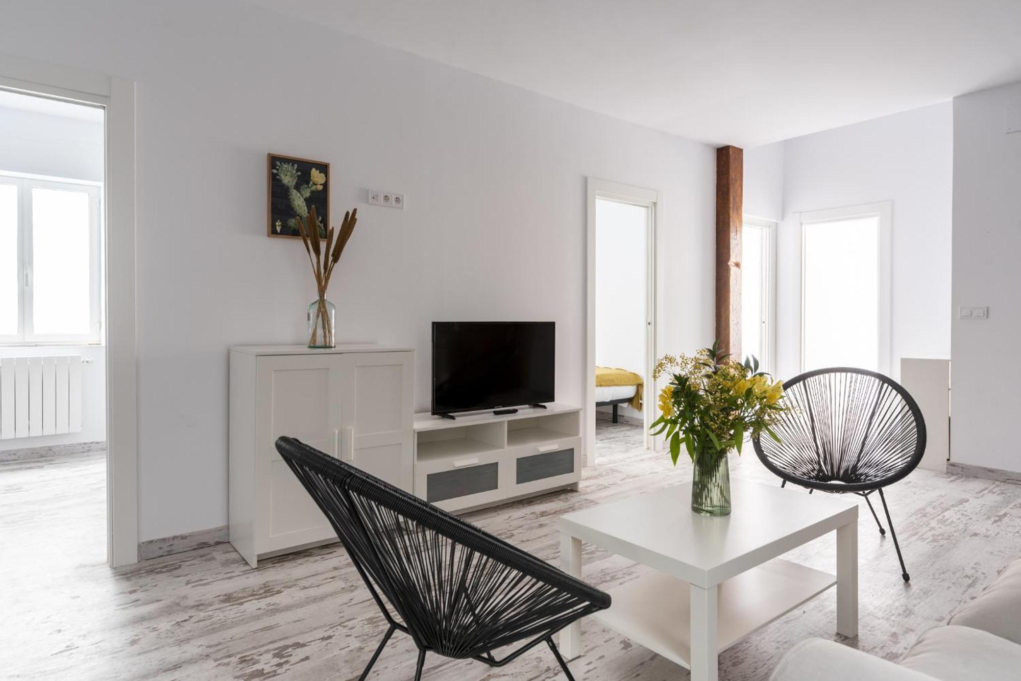 Apartamento De 4 Habitaciones En El Centro Santander Exterior foto